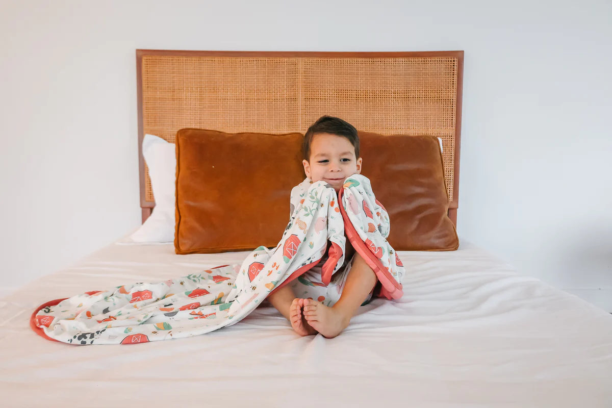 Copper Pearl Three-Layer Stretchy Quilt / Farmstead