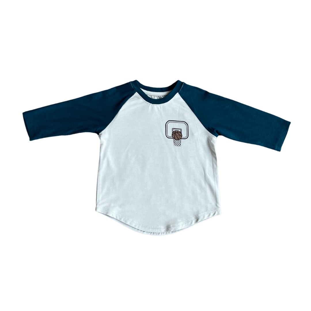 Babysprouts Basketball 3/4 Sleeve Tee / Game Day