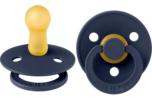 BIBS Round Pacifier 2-Pack / Size 1 (0-6 Months)
