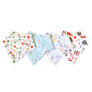 Copper Pearl Bandana Bibs / Christmas Classics