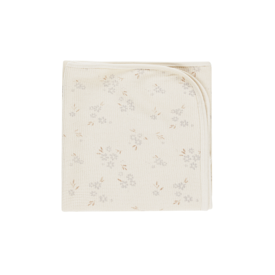 Quincy Mae Baby Blanket / Blue Ditsy