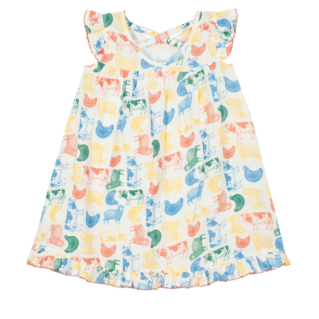 Mabel + Honey Barnyard Babe Dress