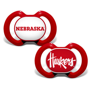 Nebraska Cornhuskers Pacifier 2-Pack