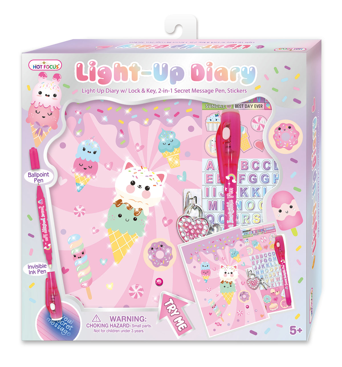 Sweets Light-Up Diary Kit