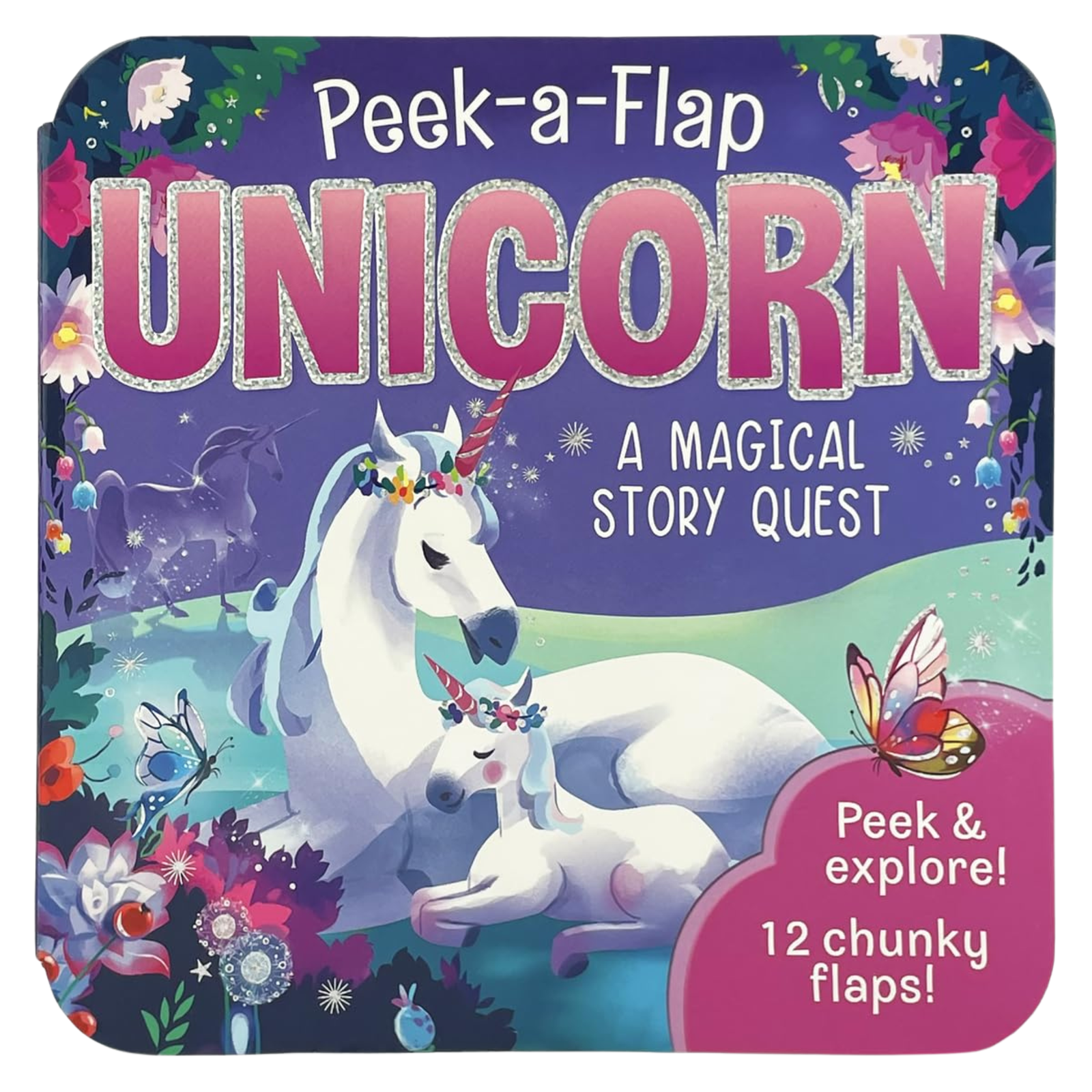 Peek-a-Flap Unicorn Book