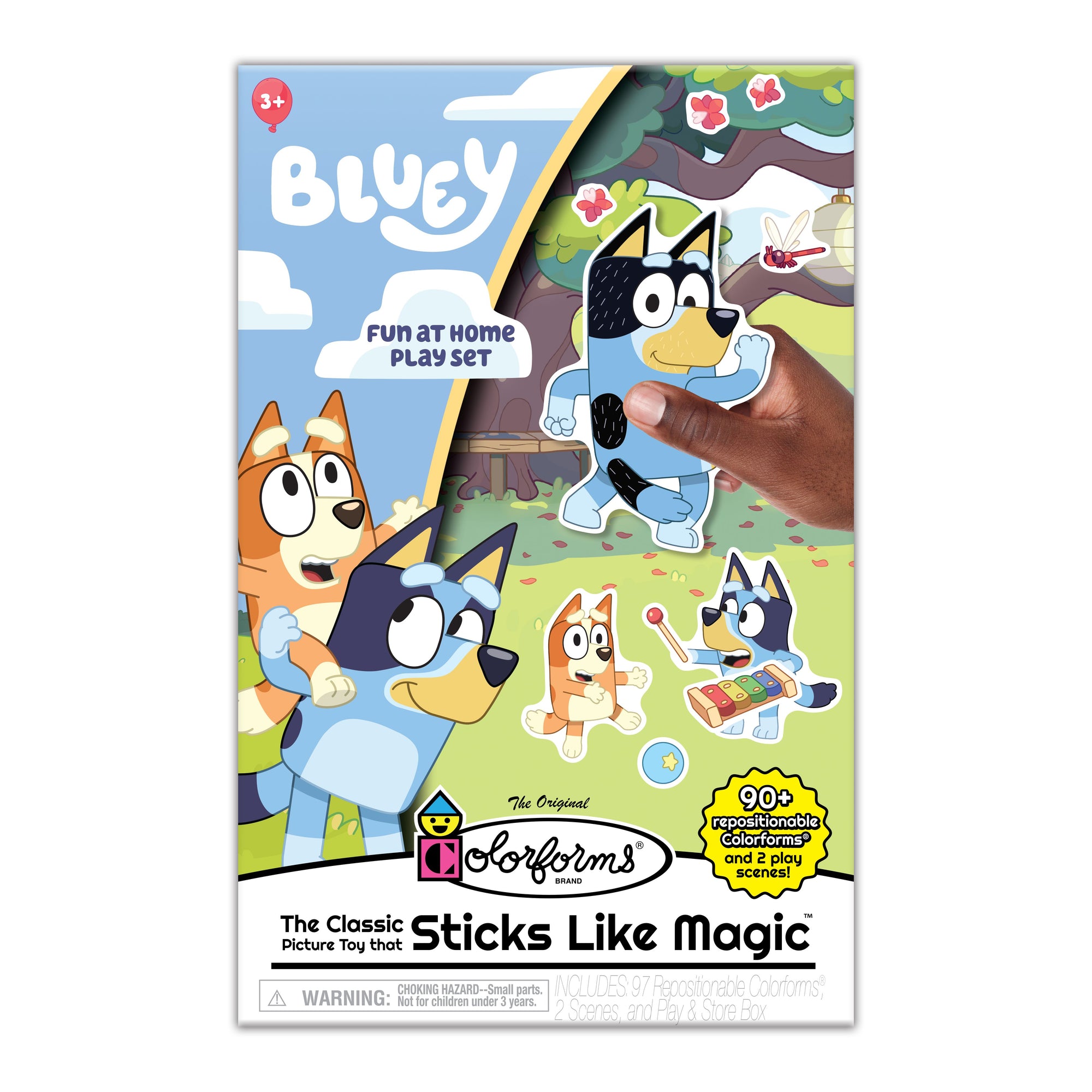 Colorforms Travel Set / Bluey