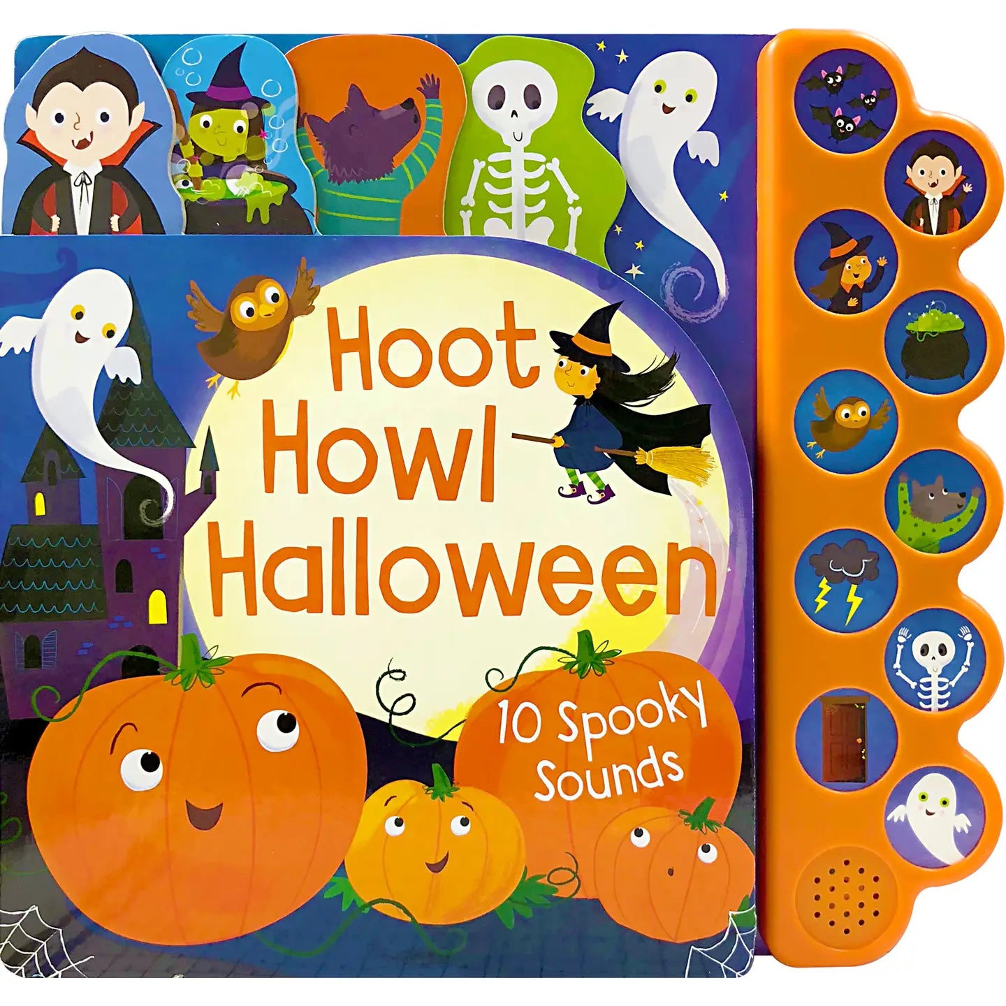 Hoot Howl Halloween Spooky Sounds Board Book