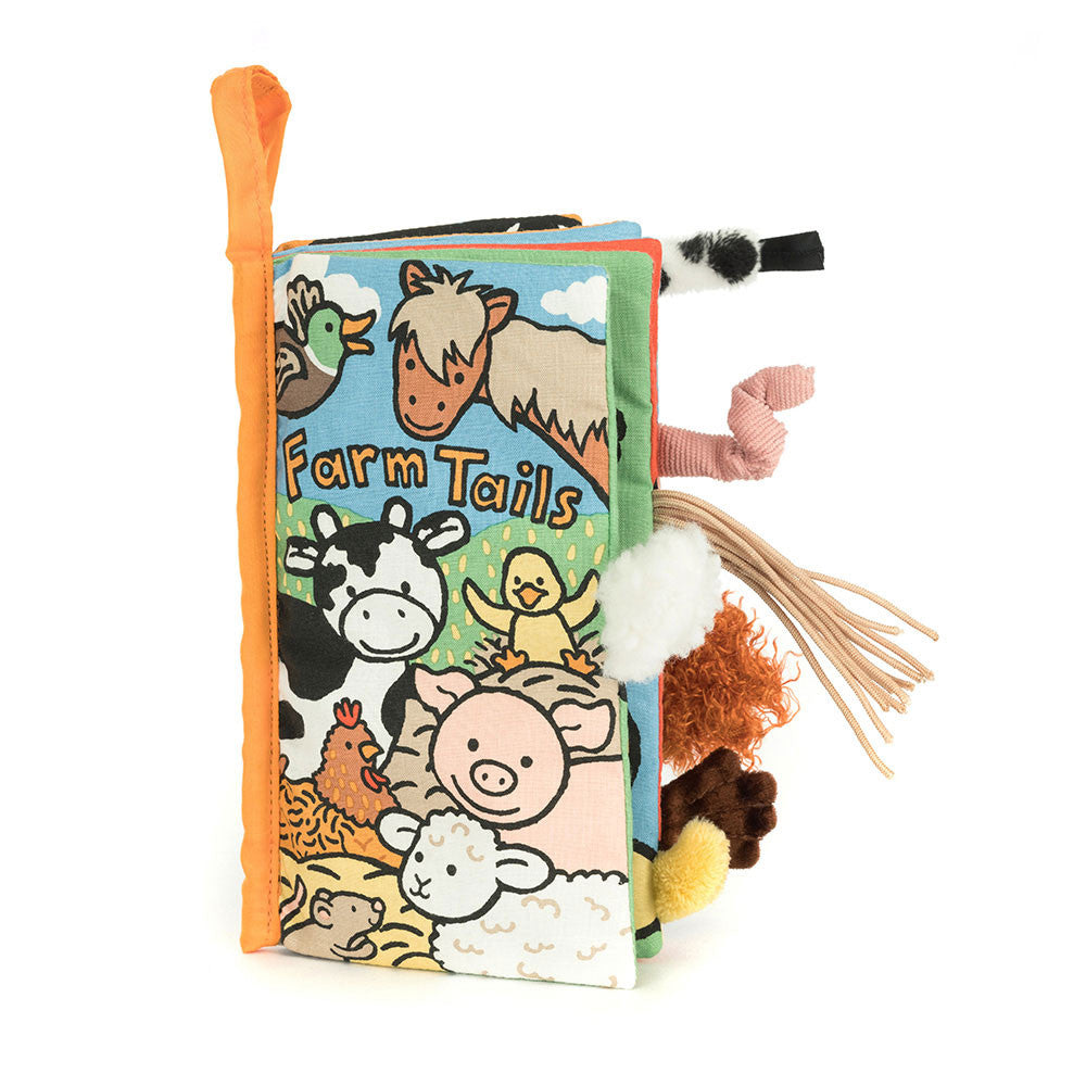 Jellycat Farm Tails Soft Book