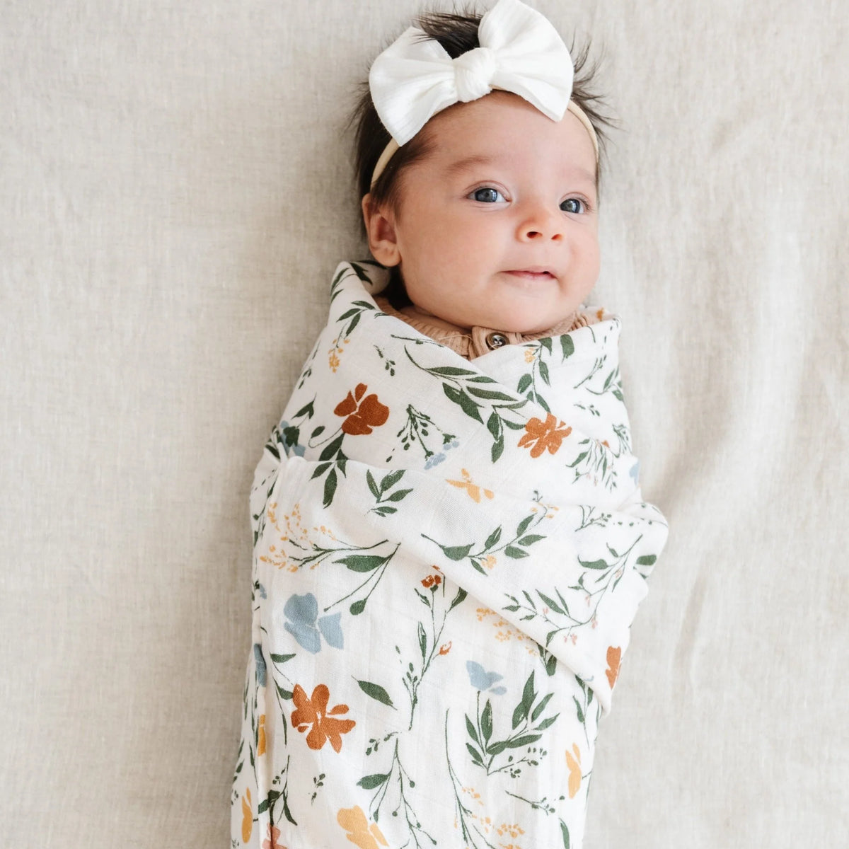 Saranoni Bamboo Rayon Muslin Swaddle (47"x47")