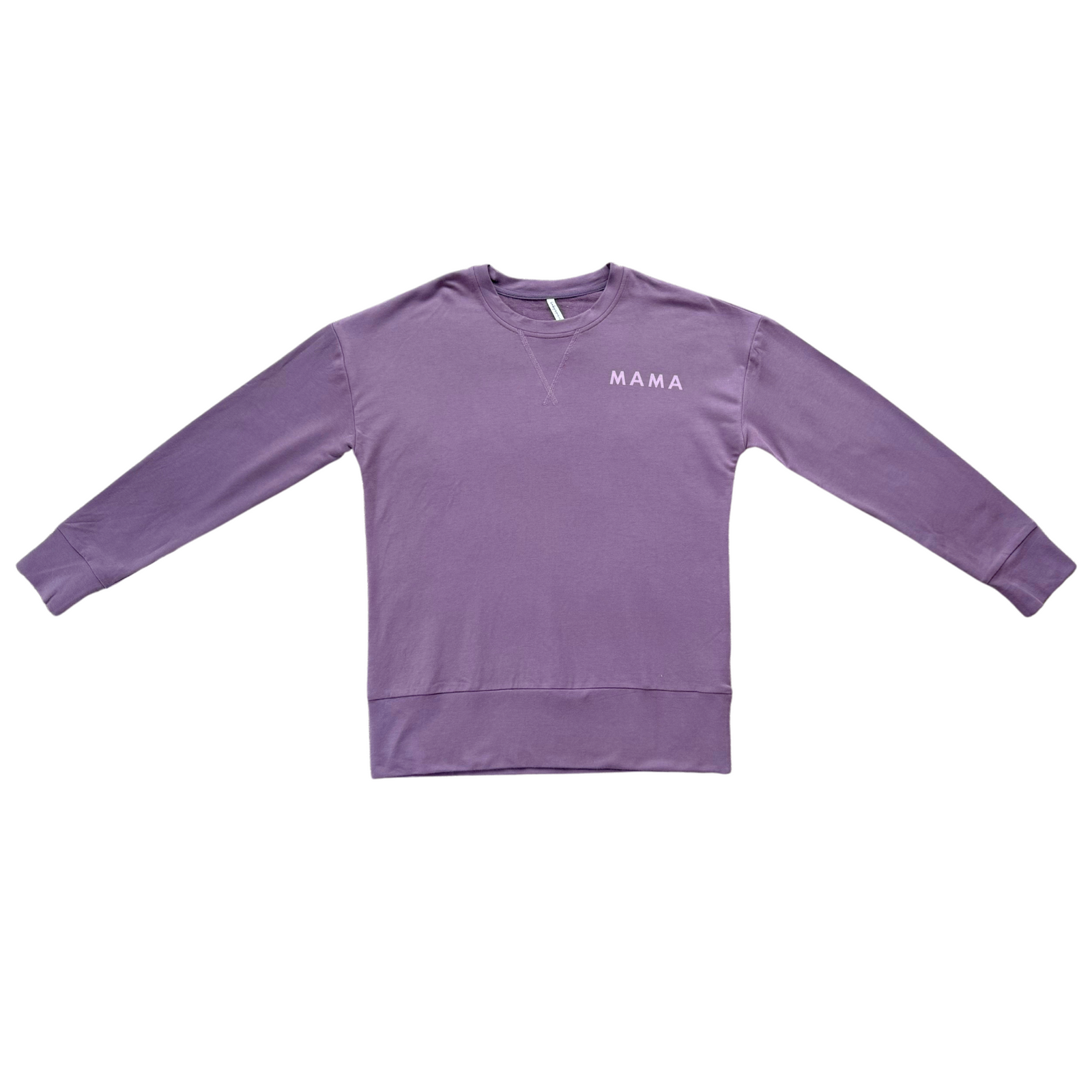 Women's MAMA Pullover / Plum