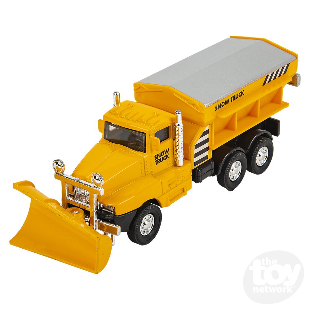 Die-Cast 3.75" Pull Back Snow Plow
