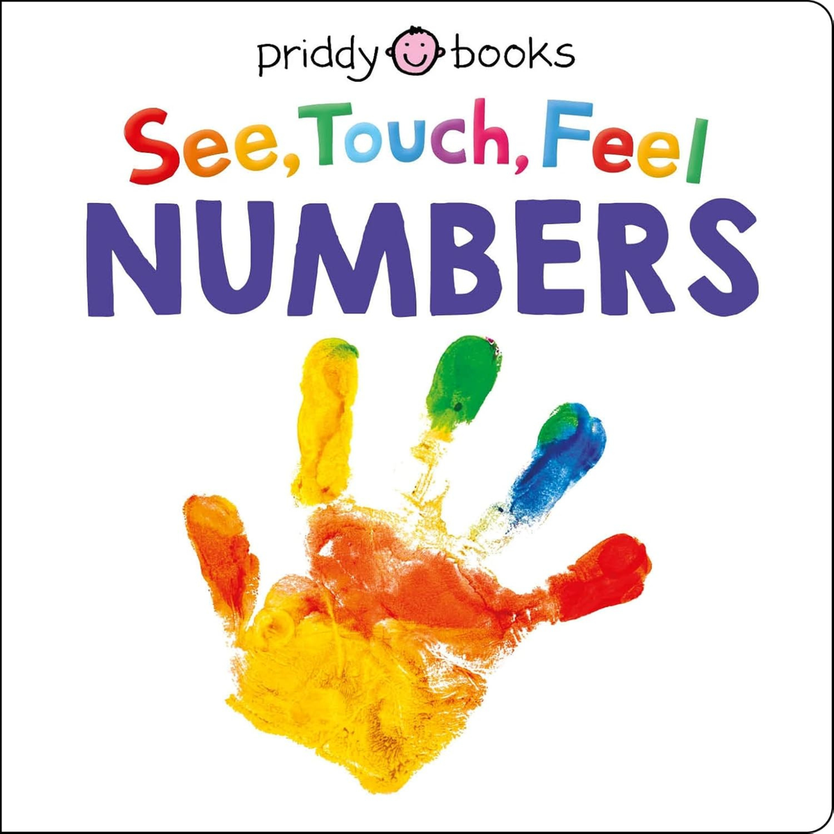 See, Touch, Feel Numbers Board Book