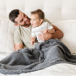Saranoni Ribbed Bamboni Toddler Blanket (40"x60")