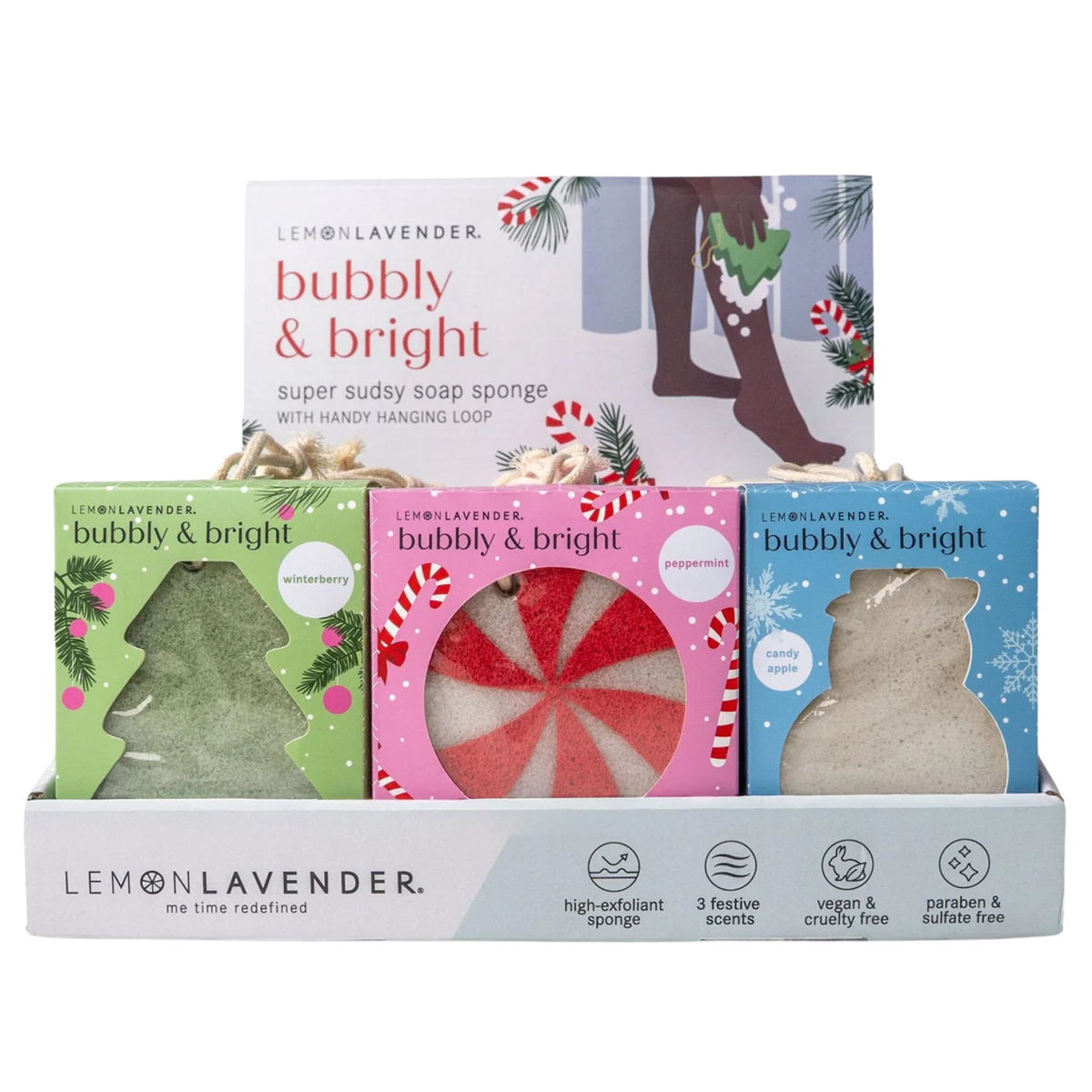 Bubbly and Bright Super Sudsy Soap Sponge