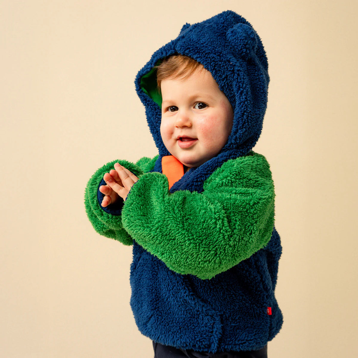 Magnetic Me Sherpa Raglan Henley Pullover / Hudson