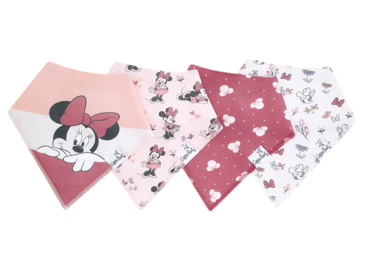 Copper Pearl Bandana Bibs / Minnie Mouse