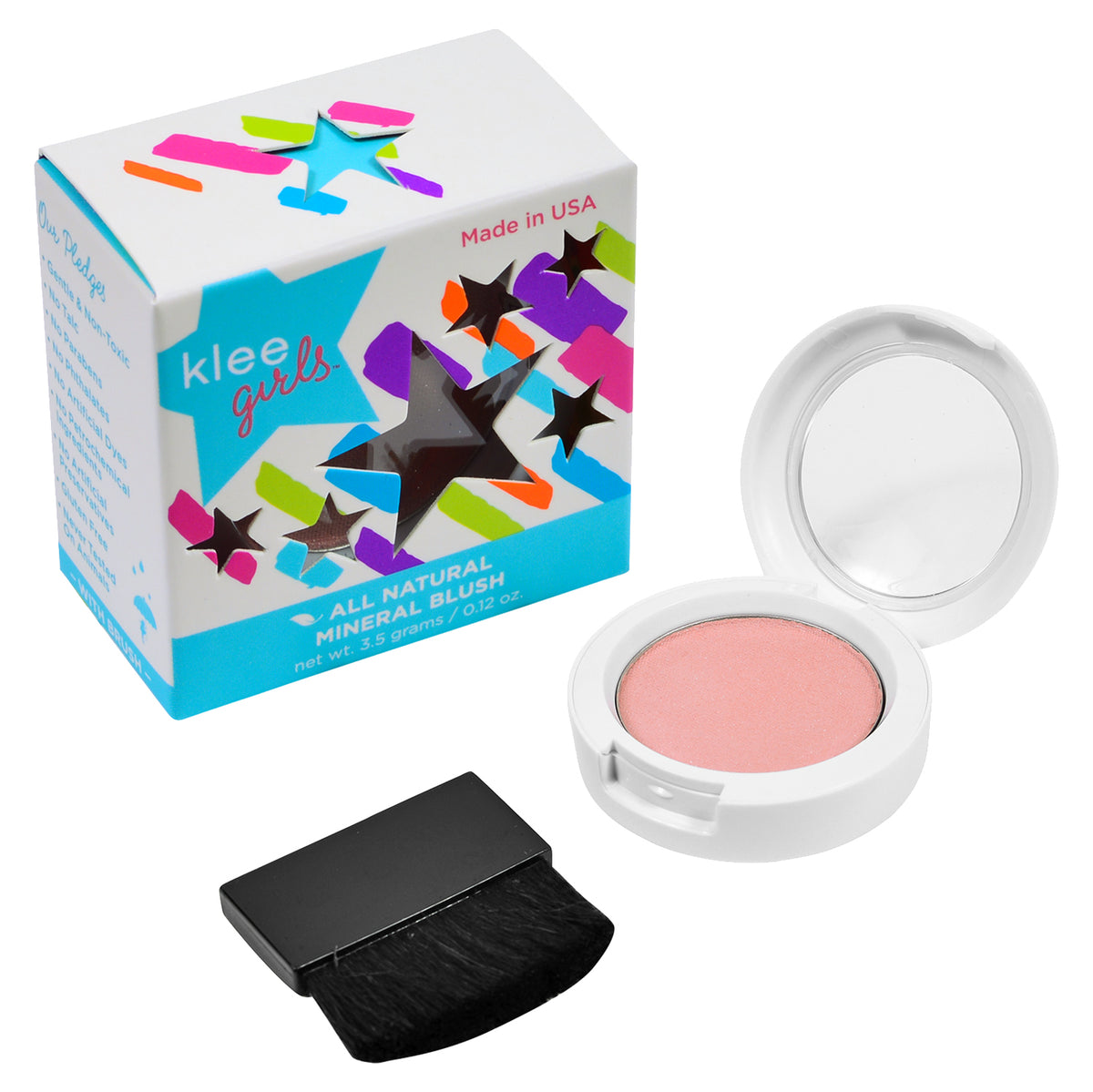 Klee Naturals Pressed Blush Compact