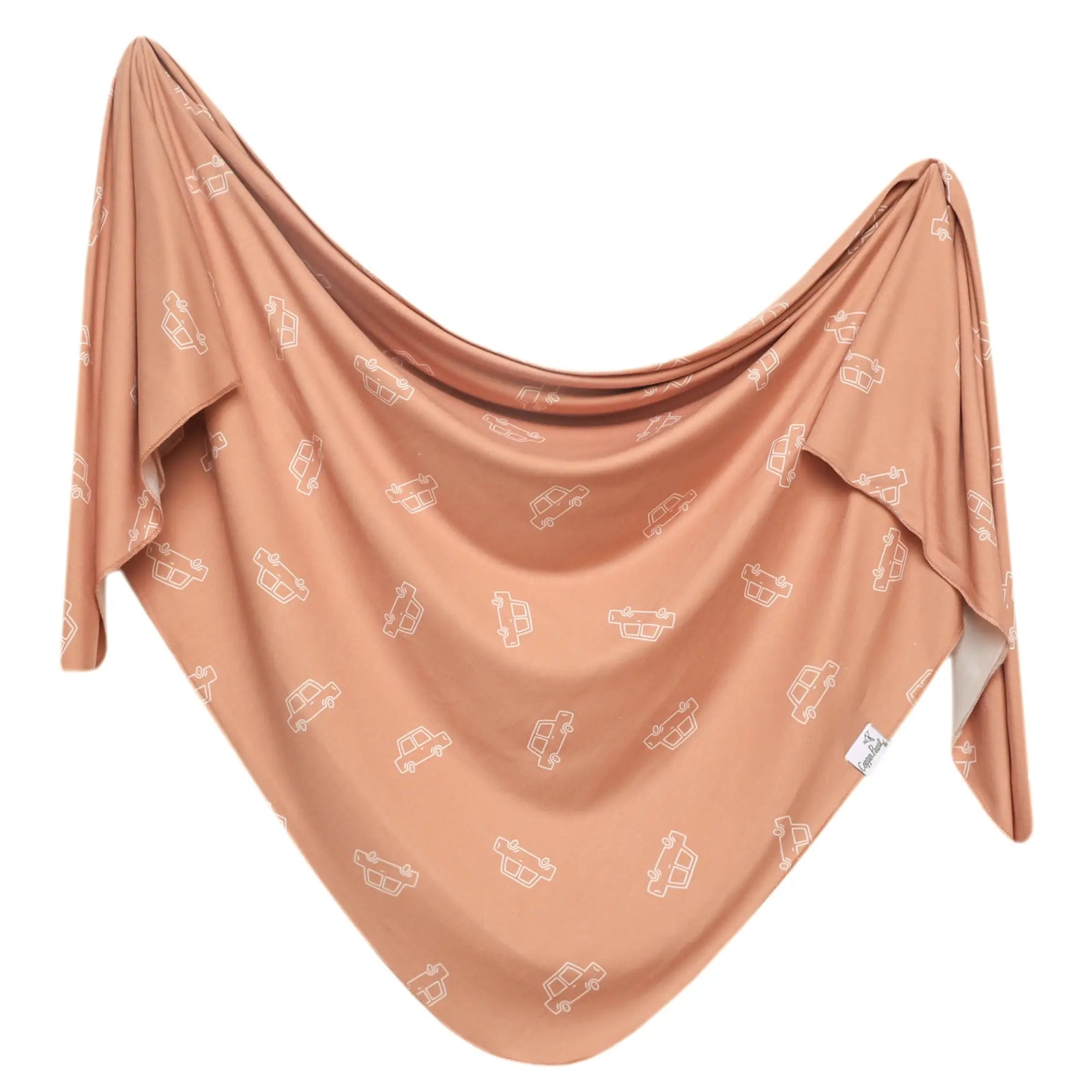 Copper Pearl Knit Swaddle Blanket / Cooper