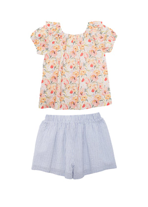 Mabel + Honey Bloom Florals Set / Pink