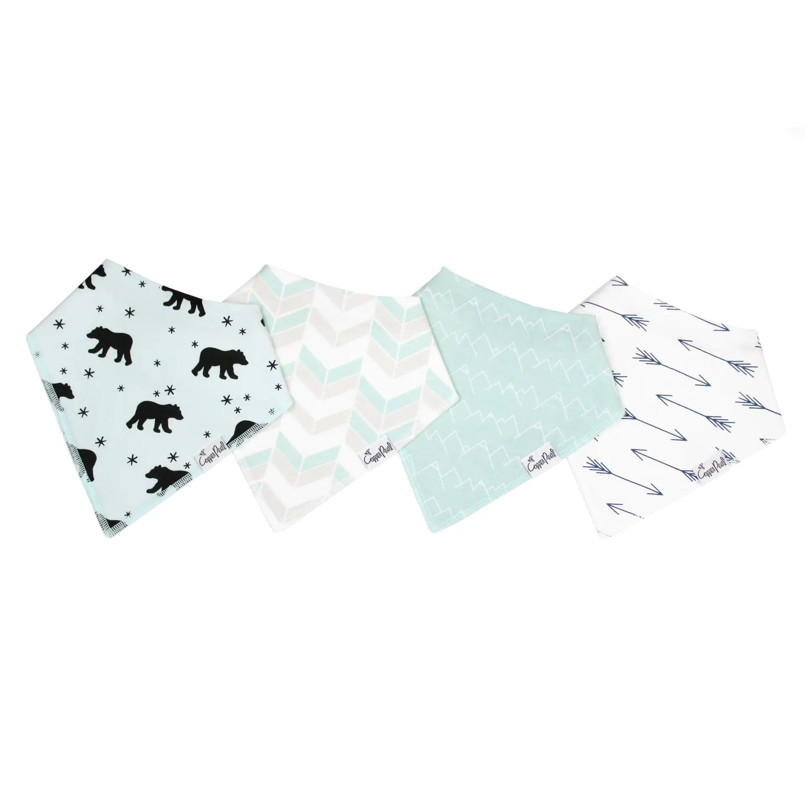 Copper Pearl Bandana Bibs / Archer