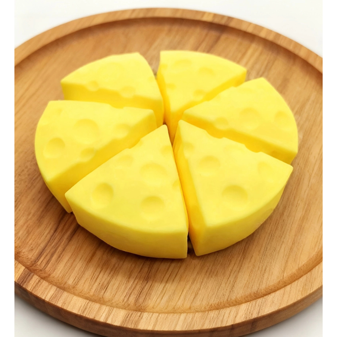 Sliced Cheese Stess Relief Toy