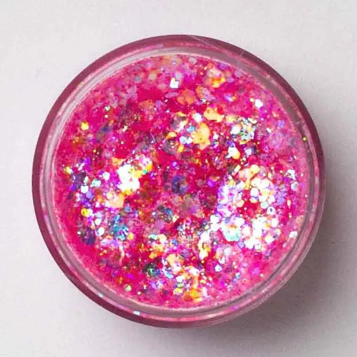 Galexie Glister Cosmetic Glitter Gel / Pink Glow