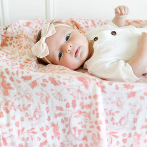 Saranoni Bamboo Rayon Muslin Swaddle (47"x47")