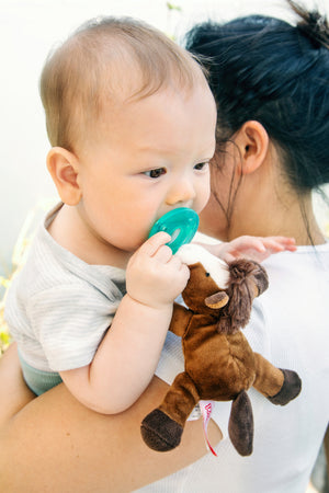 Wubbanub Infant Pacifier / Horse (Pouch)