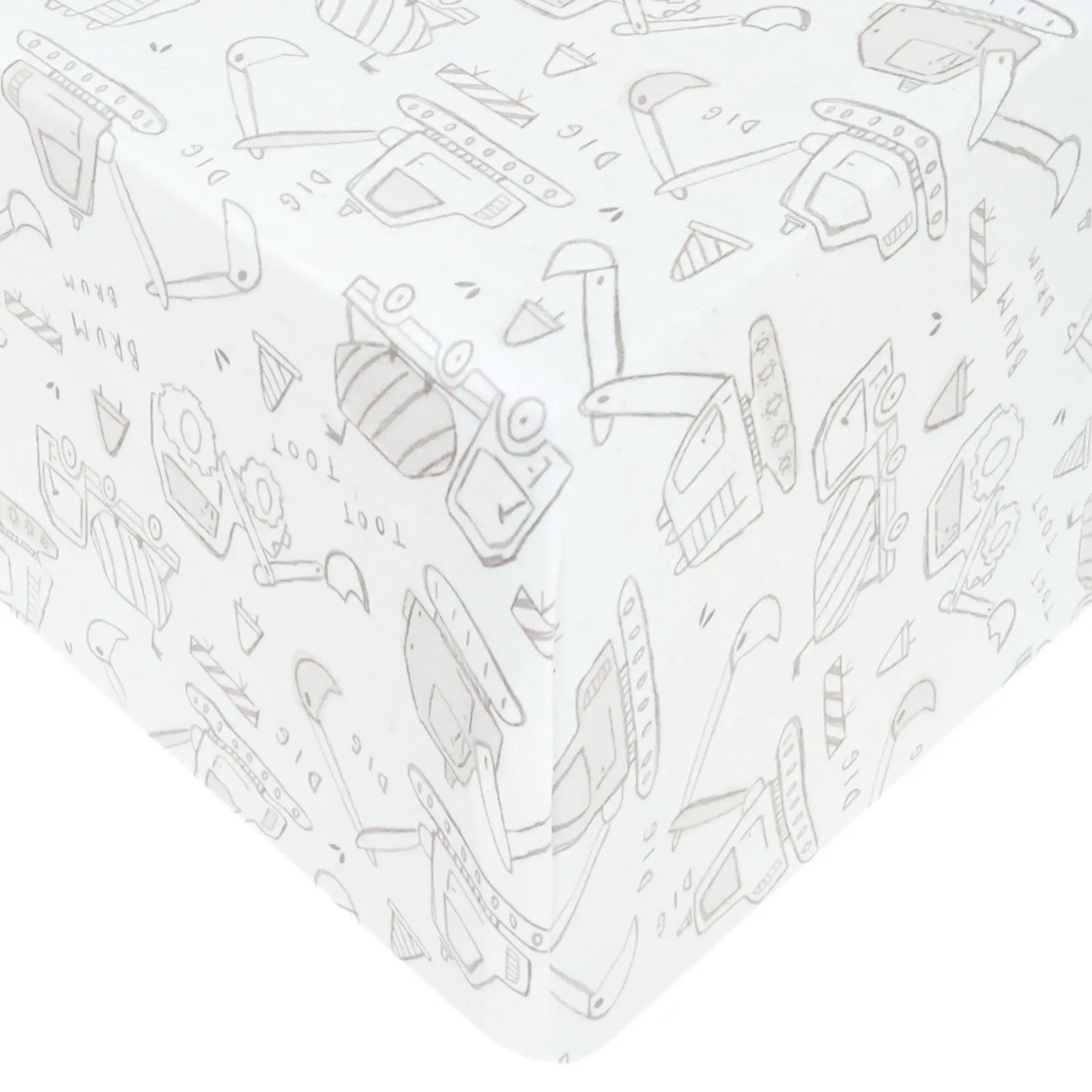 Copper Pearl Premium Knit Fitted Crib Sheet / Gage