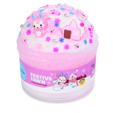 Peachybbies Festive Fawn - Cloud Dough Slime
