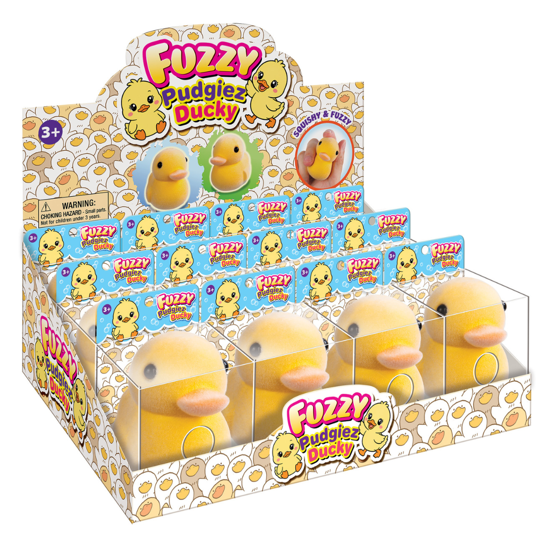 Fuzzy Pudgiez Ducky