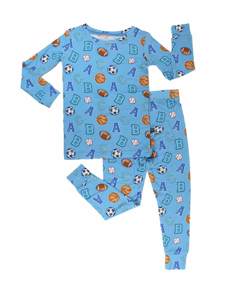 Lev Baby Toddler Lounge Set / Sports Alphabet (Andrew)