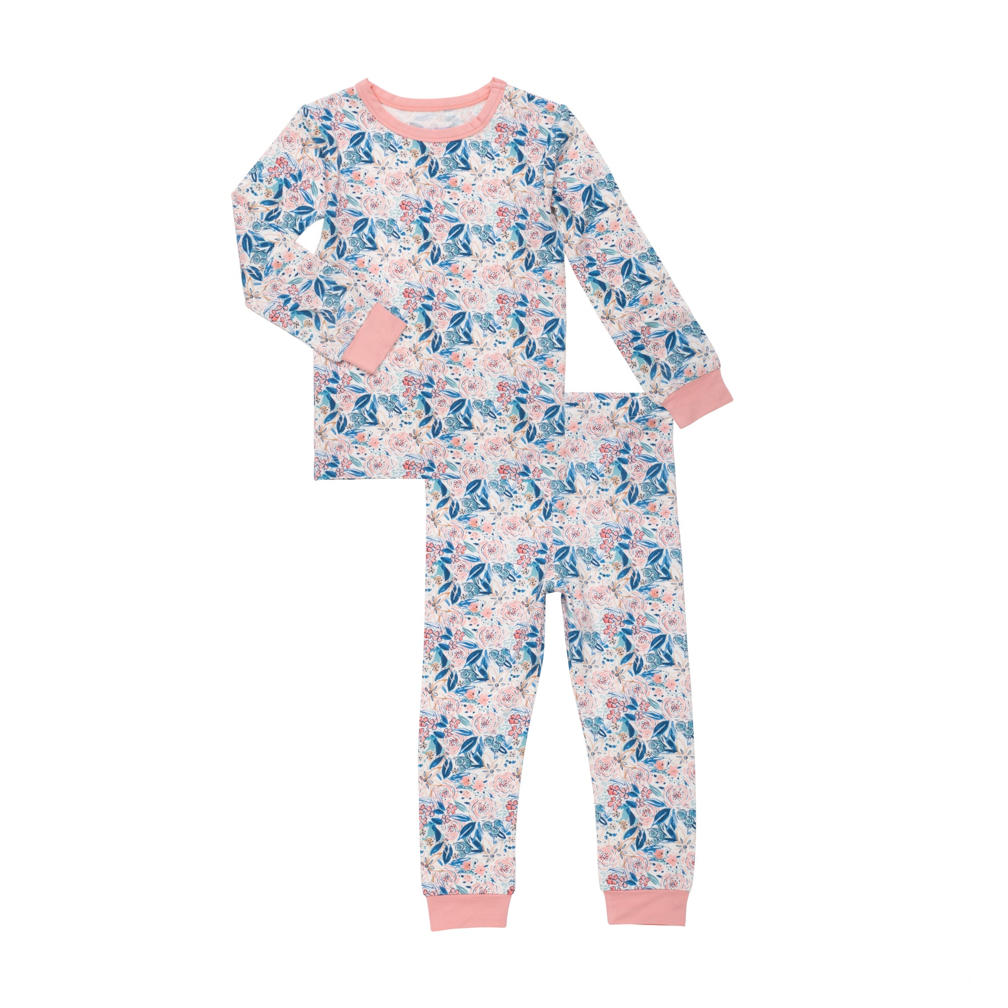 Magnetic Me Modal Magnetic Toddler Pajama Set / Once and Floral
