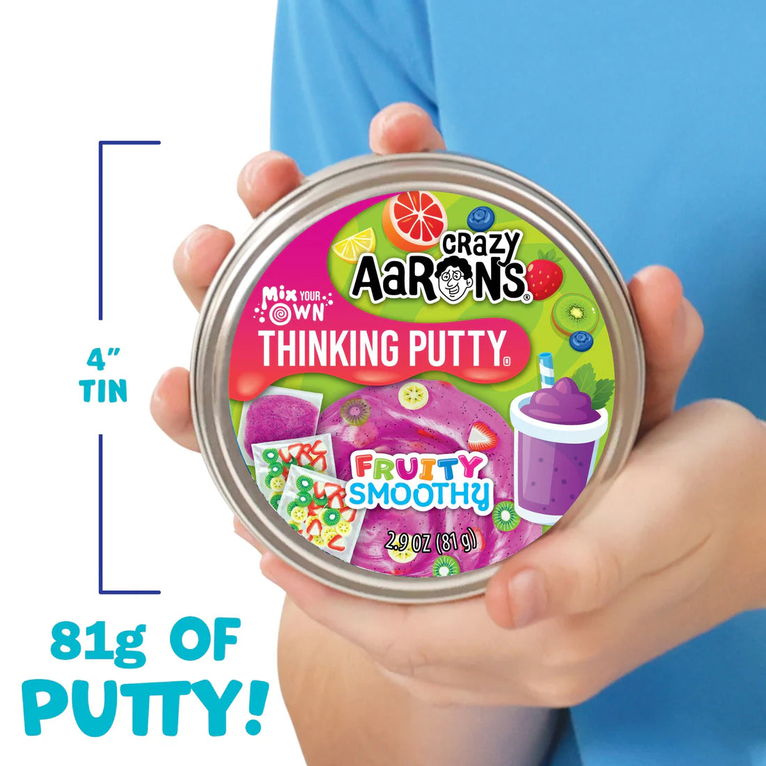 Crazy Aaron's Thinking Putty Mix Your Own / Fruitie Smoothie