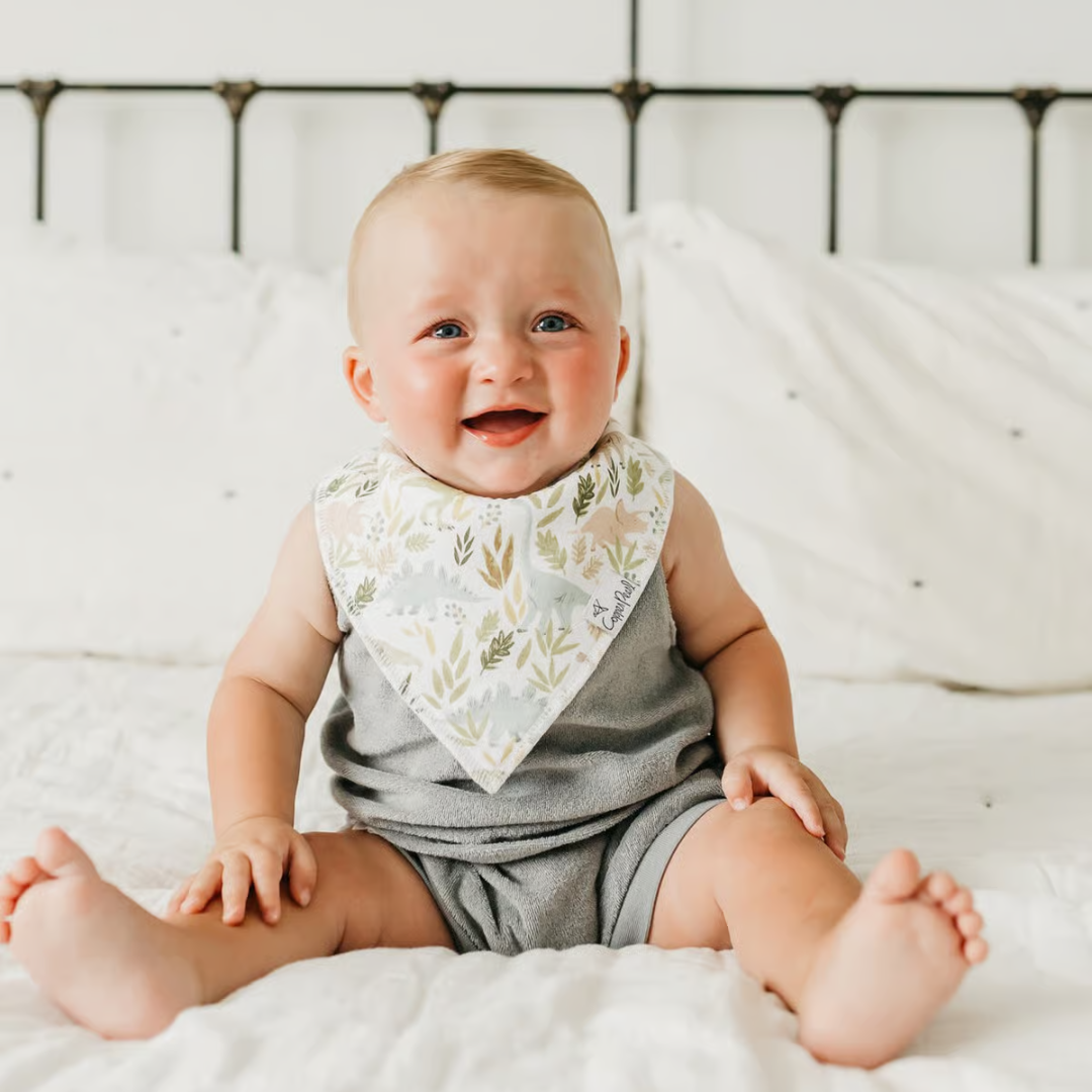 Copper Pearl Bandana Bibs / Rex