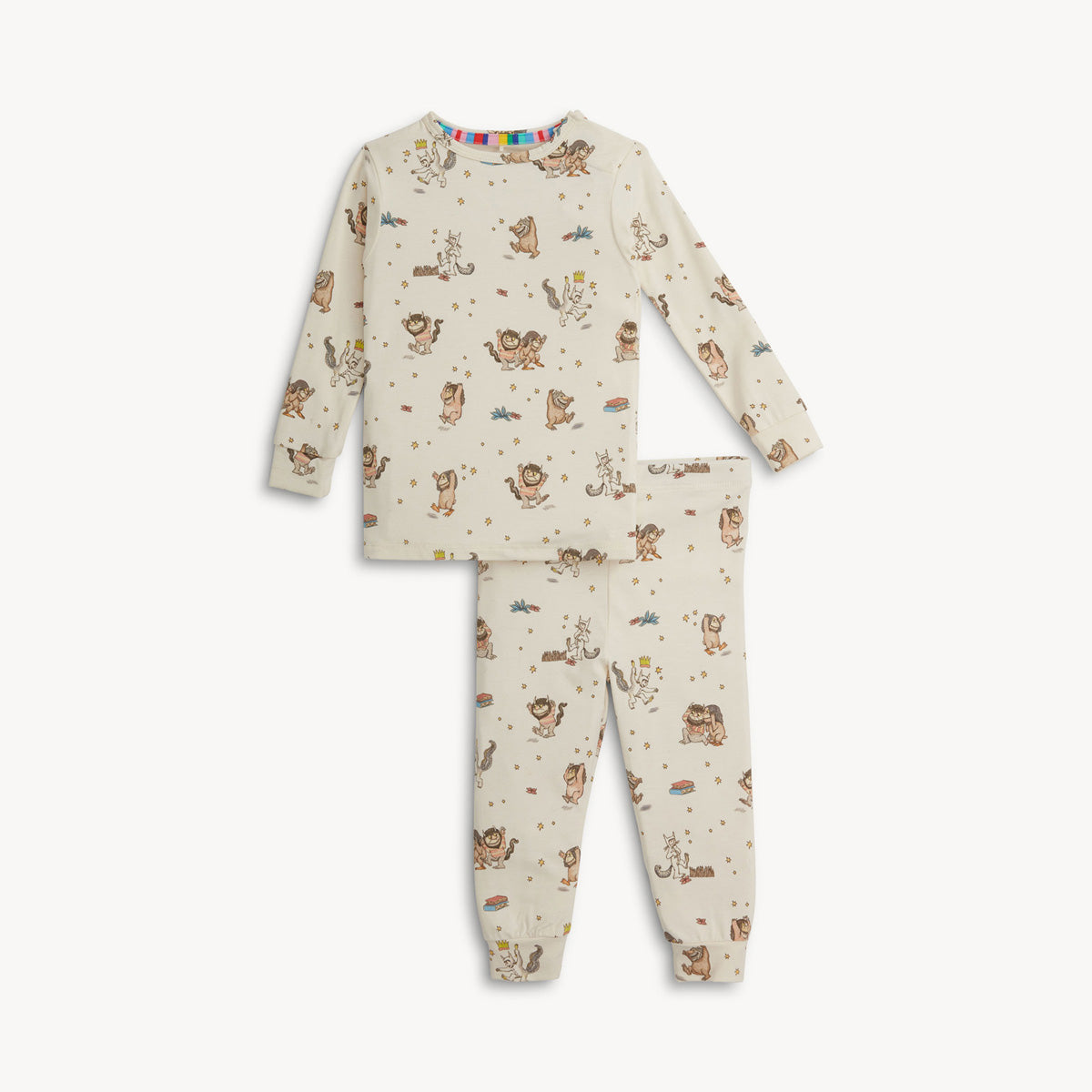 Magnetic Me Modal RightFit Long Sleeve Pajama Set / Where the Wild Things Are
