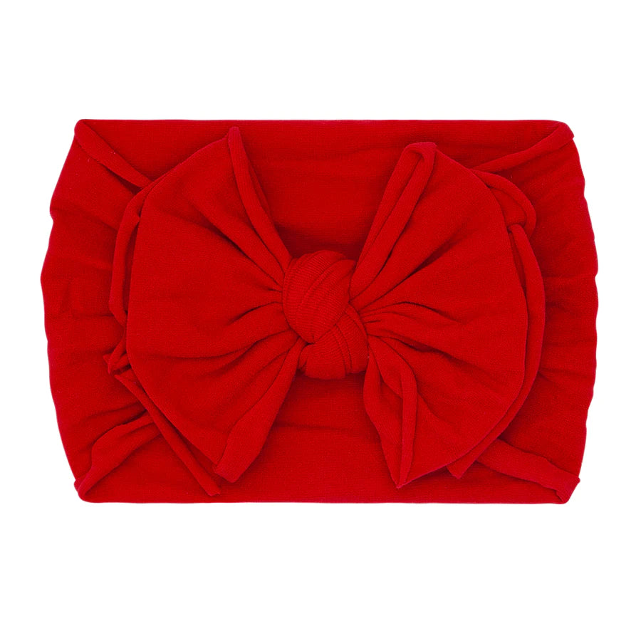 FAB-BOW-LOUS Headband / Cherry