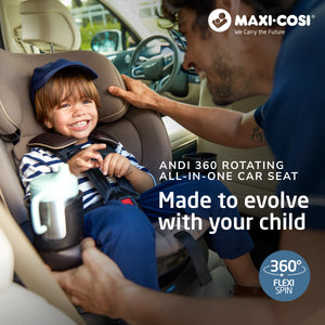 Maxi Cosi Andi 360° Rotating All-in-One Convertible Car Seat