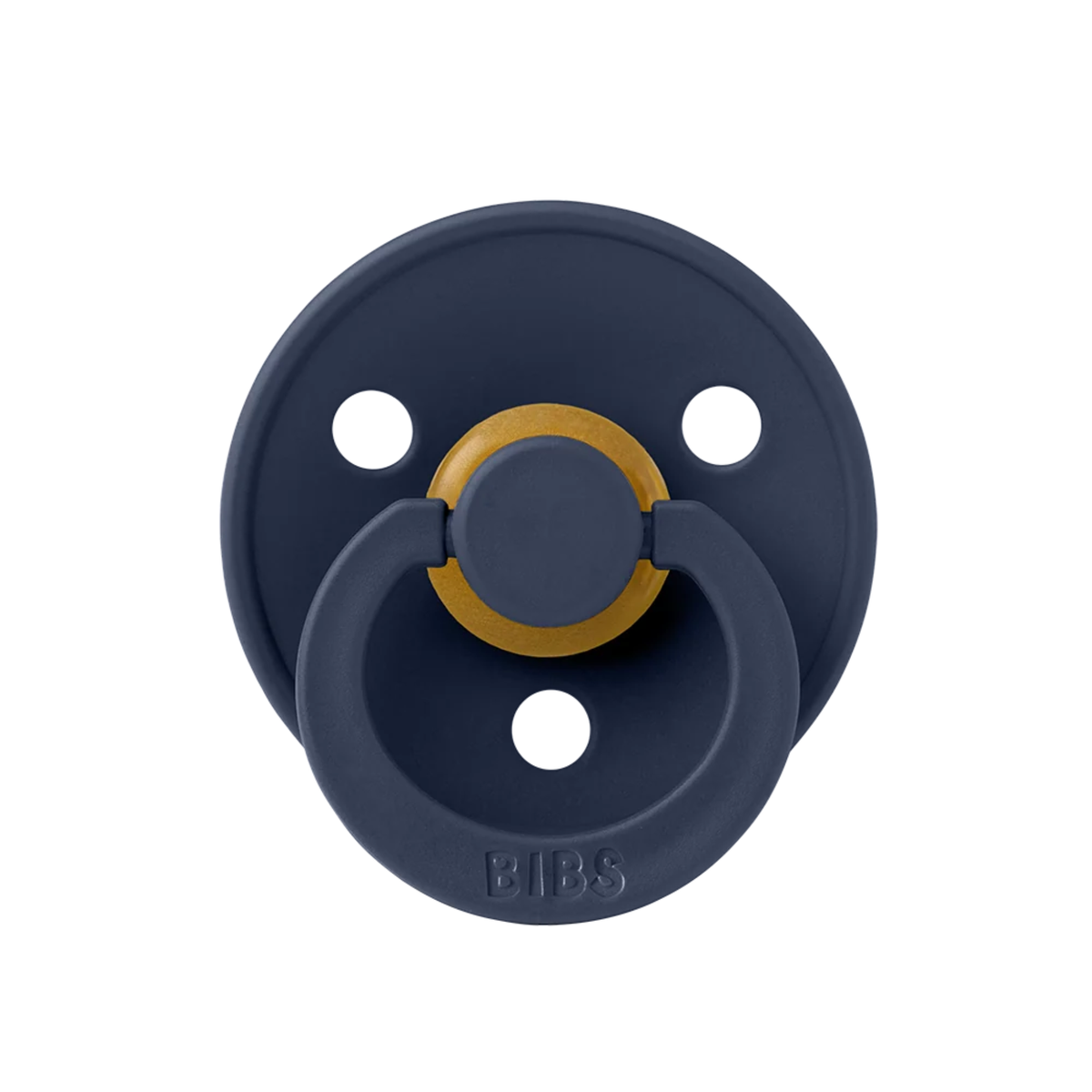 BIBS Round Single Pacifier / Size 1 (0-6 Months)