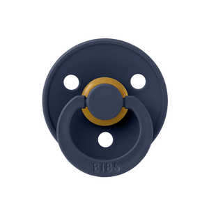 BIBS Round Single Pacifier / Size 1 (0-6 Months)