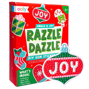 Ooly Mini Razzle Dazzle: DIY Gem Sticker Kit / Jingle & Joy