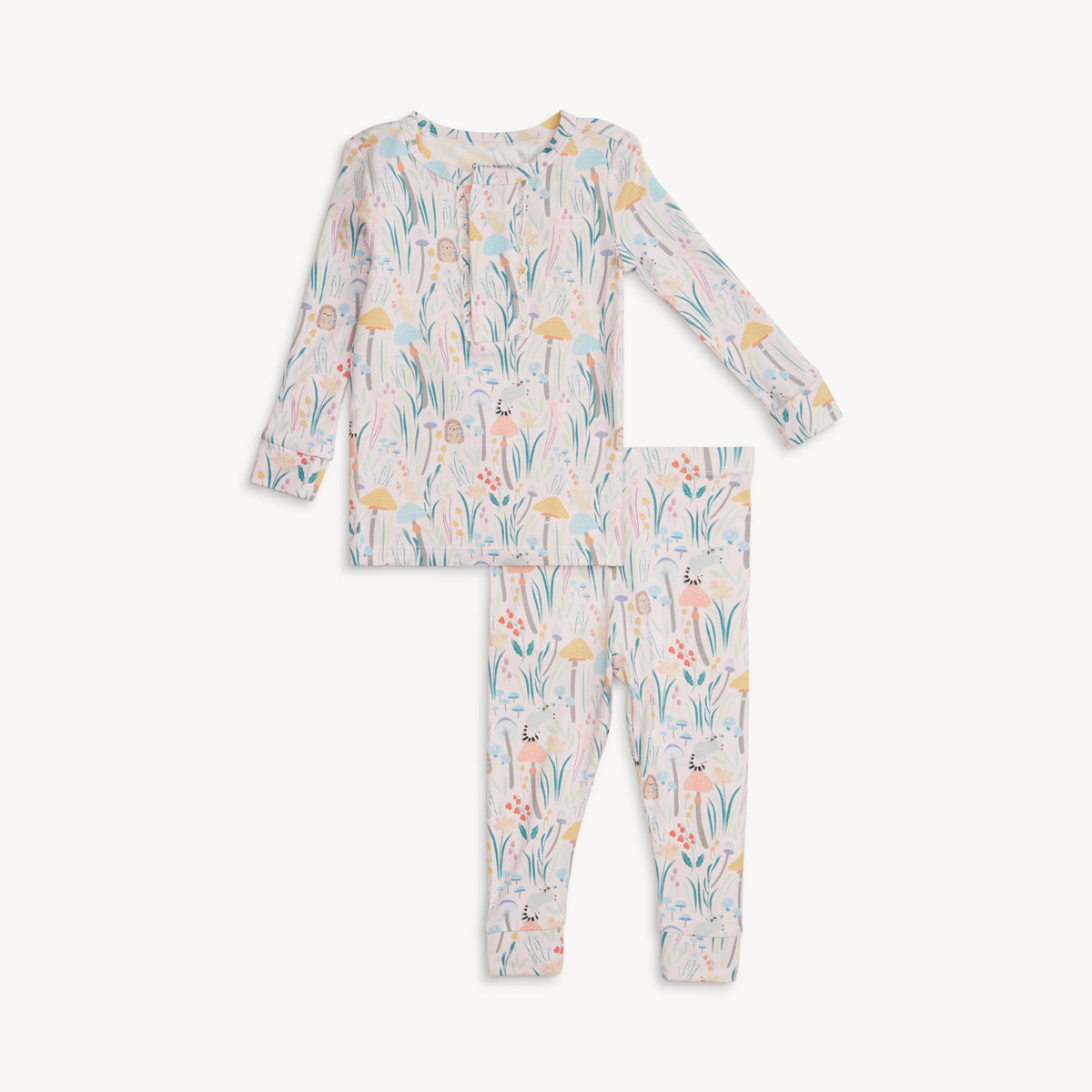 Magnetic Me Modal Long Sleeve Pajama Set / Shroom and Bloom
