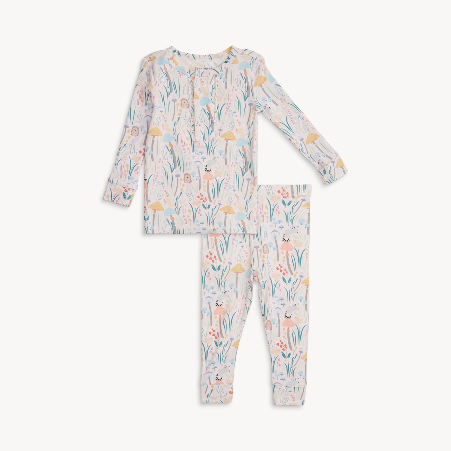 Magnetic Me Modal Long Sleeve Pajama Set / Shroom and Bloom