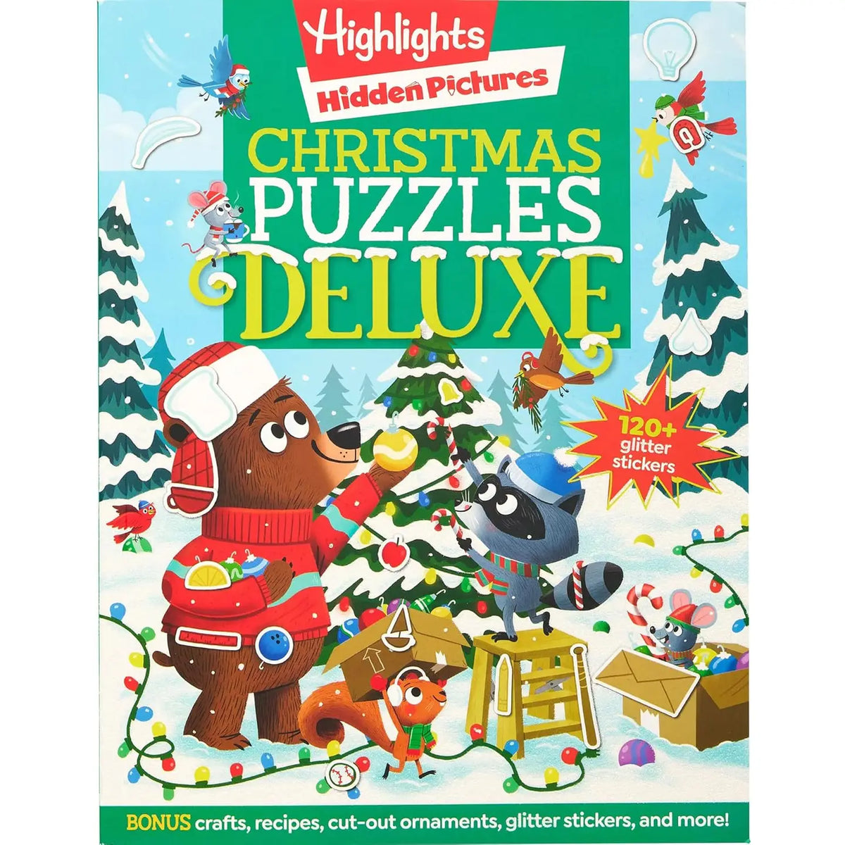 Christmas Puzzles Deluxe Book