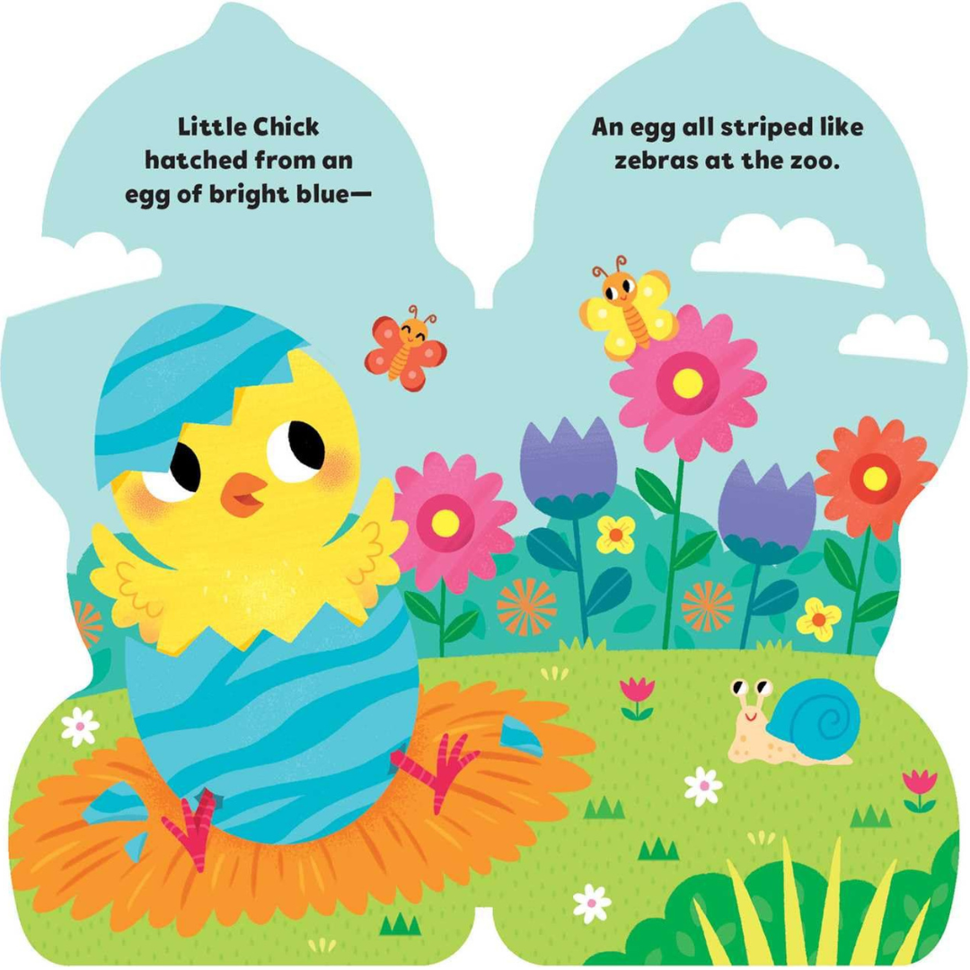 Little Chick Shaped Board Book