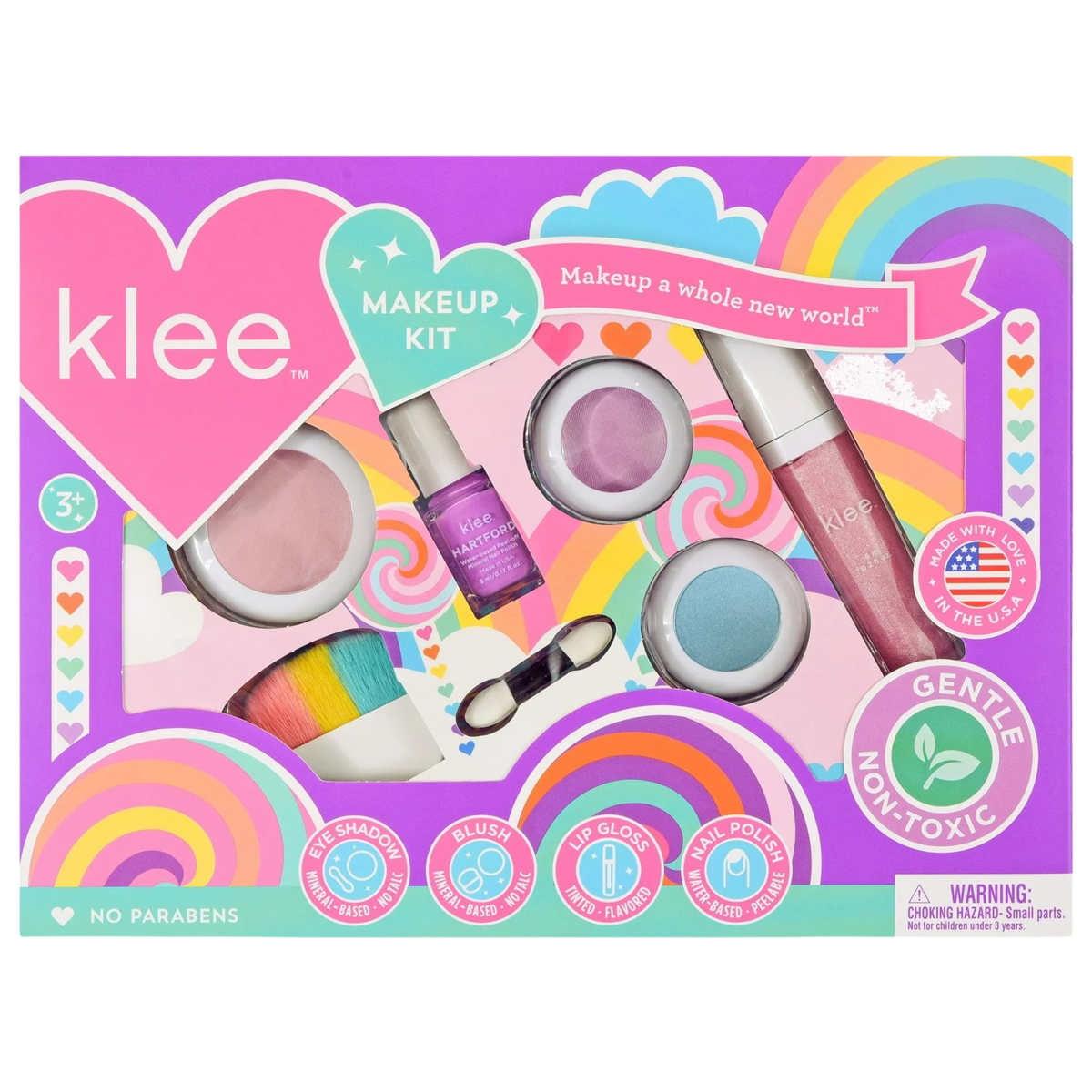 Klee Deluxe Natural Makeup Set / Glam at First Sight