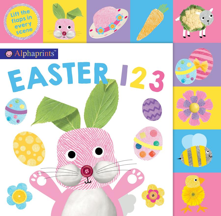 Alphaprints: Easter 123 Board Book