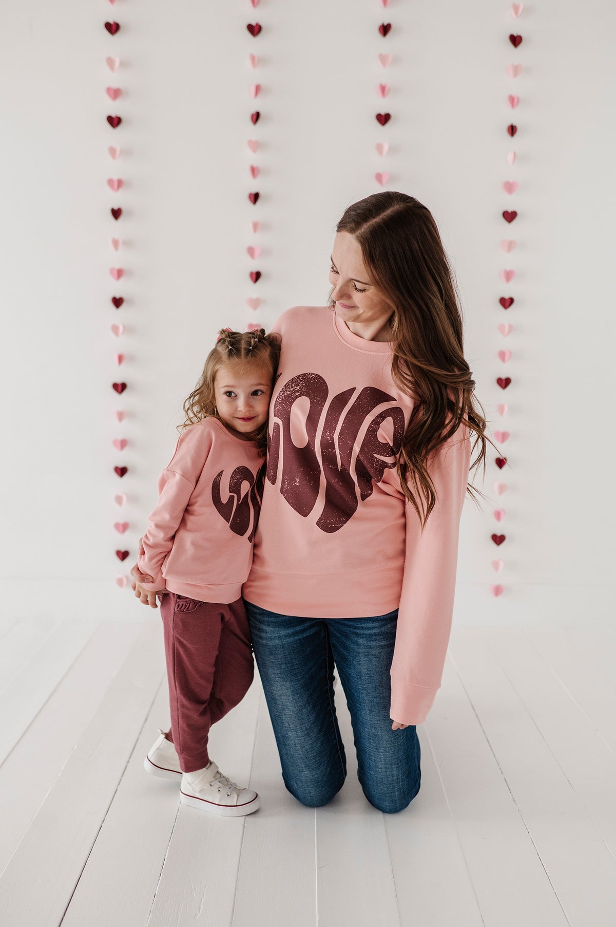 Babysprouts Girl's Love Pullover Sweatshirt