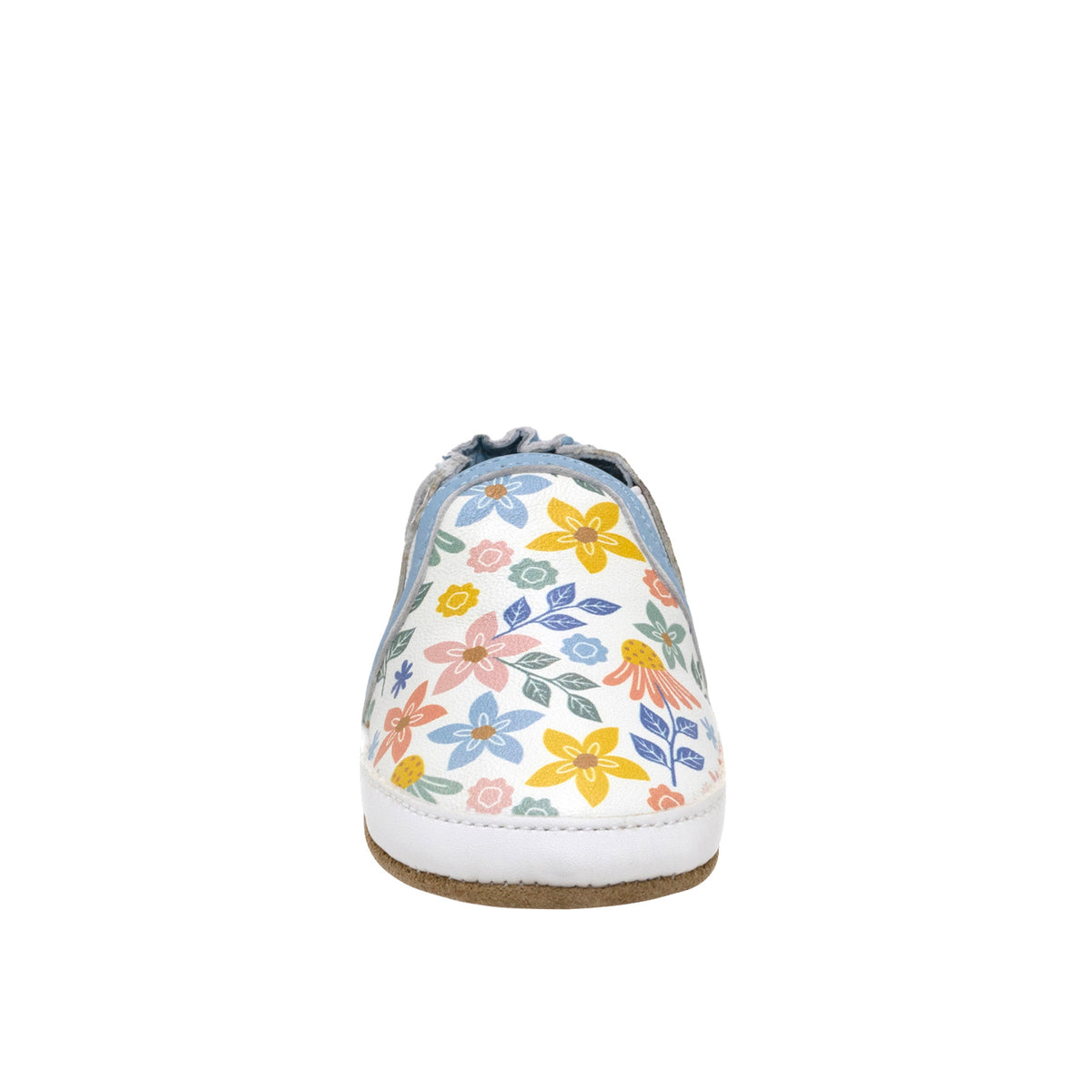 Robeez Softsole Shoes / White Bloom