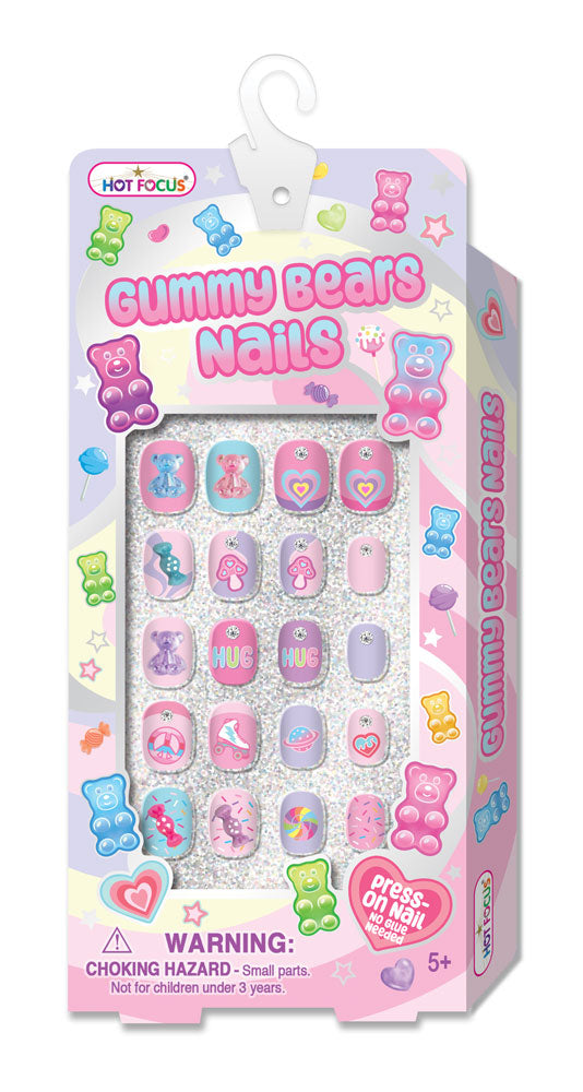 Gummy Bear Press-On Nails Set